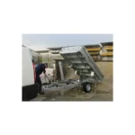 Remorque benne LIDER PTAC 1350 kg 256 x 148 cm – freinée – Image 2