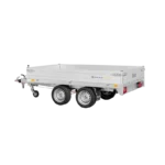 Remorque benne SARIS 276 × 170 – PTAC 2700 kg – 2 essieux freinés