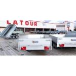 Remorque benne SARIS PTAC 2000 kg – benne basculante freinée – Image 6