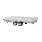 Remorque benne SARIS K1 356x184 PTAC 3500 kg double essieu freinée