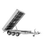 Remorque benne SARIS 406x204 triple essieu PTAC 3500 kg – Image 2