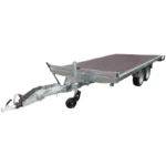 Remorque plateau Lider PTAC 3500 kg 406 x 215 cm roues dessous