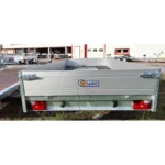 Remorque plateau SARIS PTAC 2700 kg 276 x 170 cm 2 essieux freinés – Image 5