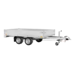Remorque plateau SARIS PTAC 3500 kg 306 x 170 cm 2 essieux freinés