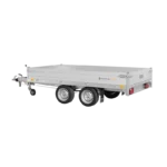 Remorque plateau SARIS PTAC 3500 kg 306 x 170 cm 2 essieux freinés – Image 3