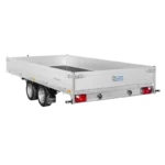 Remorque plateau SARIS PTAC 3500 kg – 406 x 184 cm – 2 essieux freinés – Image 3