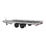 Remorque Transporter Saris plateau basculant 406 x 204 cm 2700 kg – Image 2