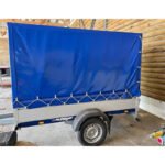 Remorque bâchée MEYER EG-MOT 13 avec rampes moto